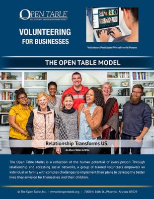 Open Table Volunteering for Businesses